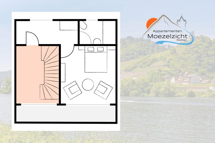 Plattegrond Parsifal - Moezelzicht appartementen verhuur